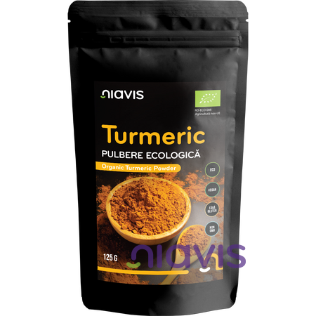 Niavis Turmeric Pulbere Ecologica/Bio 125g