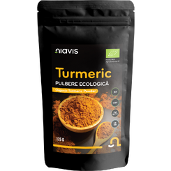 Magazin naturist: Producator / Distribuitor de produse naturiste, Niavis Turmeric Pulbere Ecologica/Bio 125g, 3, Niavis