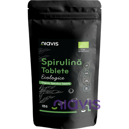 Niavis Spirulina Tablete Ecologice/BIO  125g