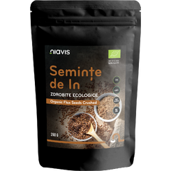 Niavis Seminte de In Zdrobite Ecologice/Bio 250g