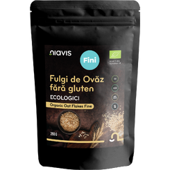 Magazin naturist: Producator / Distribuitor de produse naturiste, Niavis Fulgi de Ovaz Ecologici Fini fara Gluten 250g, 3, Niavis