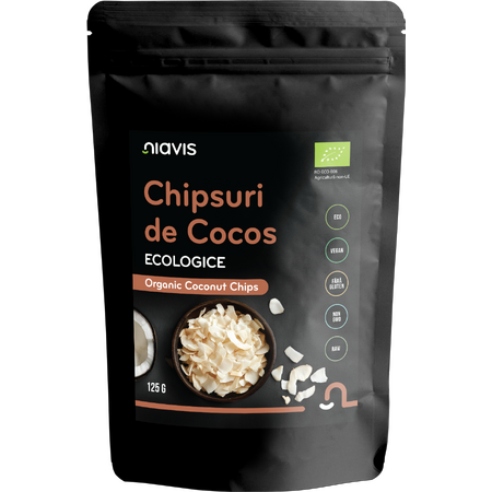 Niavis Chipsuri de Cocos RAW Ecologice 125g