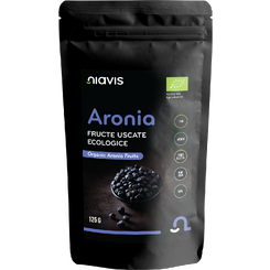 Aronia Fructe Uscate Raw Ecologice 125g