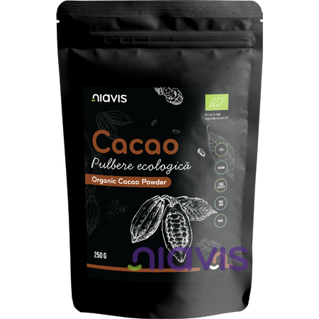 Niavis Cacao Pulbere RAW Ecologica/Bio 250g