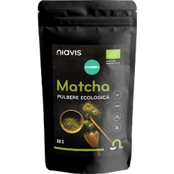 Magazin naturist: Producator / Distribuitor de produse naturiste, Niavis Matcha Ceremoniala Pulbere Ecologica/BIO 60g, Niavis