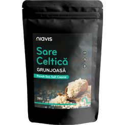 Magazin naturist: Producator / Distribuitor de produse naturiste, Niavis Sare Celtica Grunjoasa  250g, Niavis