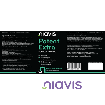 Niavis Potent Extra Complex Natural 60cps