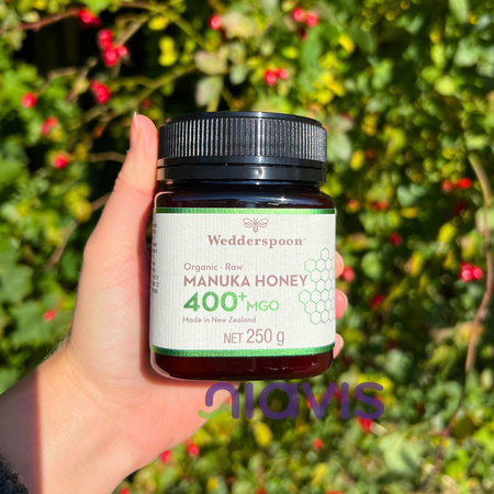 Wedderspoon Miere de Manuka Ecologica MGO 400+ RAW 250g