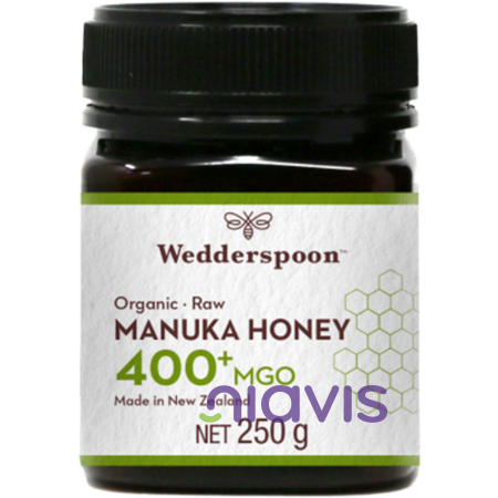 Wedderspoon Miere de Manuka Ecologica MGO 400+ RAW 250g