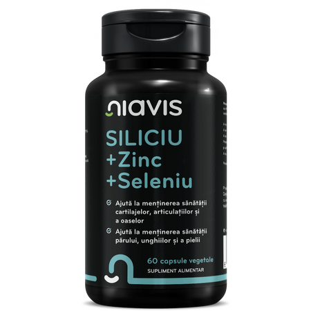 Niavis Siliciu + Zinc + Seleniu 60cps