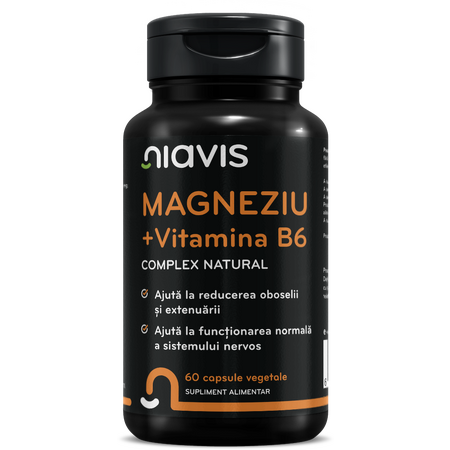 Niavis Magneziu + Vitamina B6 60cps