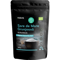 Magazin naturist: Producator / Distribuitor de produse naturiste, Niavis Sare de Mare Grunjoasa Ecologica/BIO 500g, 13 , Niavis