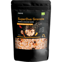Magazin naturist: Producator / Distribuitor de produse naturiste, Niavis SuperDuo Granola - Mango & Coacaze Negre Ecologica 250g, 11 , Niavis