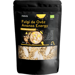 Magazin naturist: Producator / Distribuitor de produse naturiste, Niavis Fulgi de Ovaz Ananas Energy Ecologici 250g, 8 , Niavis